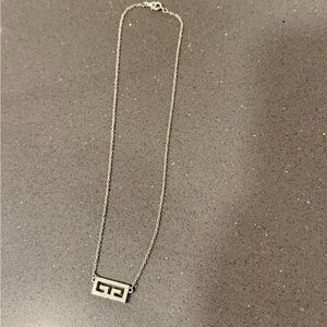 Givenchy Silver GG Necklace